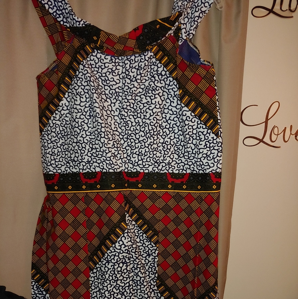 African Ankara dress